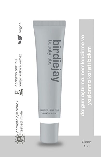 BIRDIEJAY PEPTIDE LIP GLASS - CLEAN GIRL
