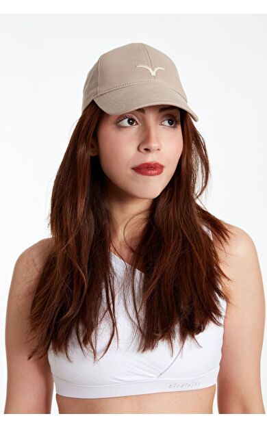 BIRDIEJAY SOLID CAP SPOR ŞAPKASI - BEJ