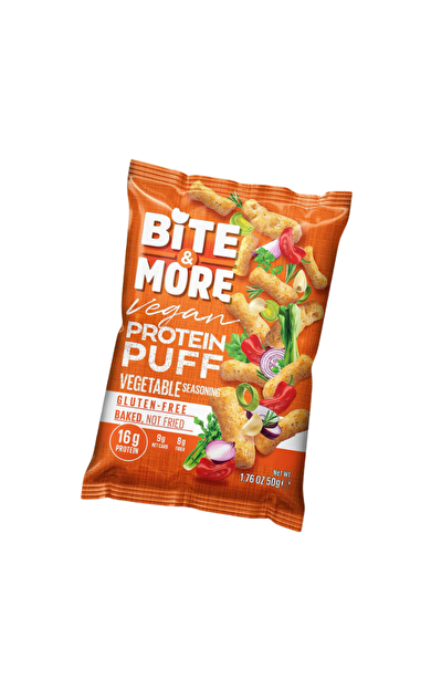BİTE&amp;MORE Proteinli Cips Sebzeli 50g