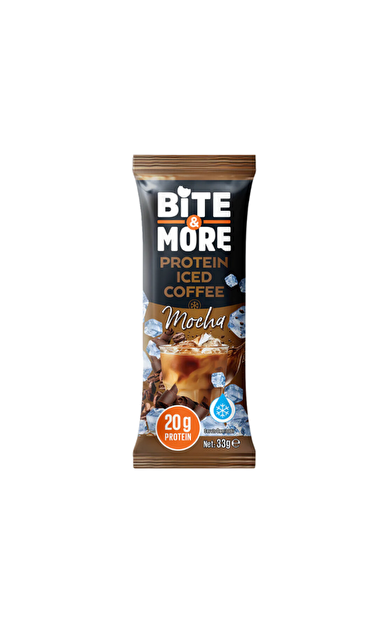 BİTE&amp;MORE Proteinli Soğuk Kahve Mocha 33g