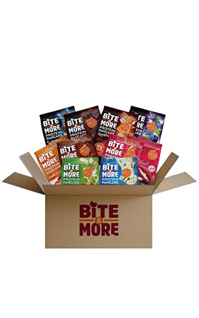 BİTE&MORE Yüksek Protein Pancake Deneme Paketi 50g X 10 Adet