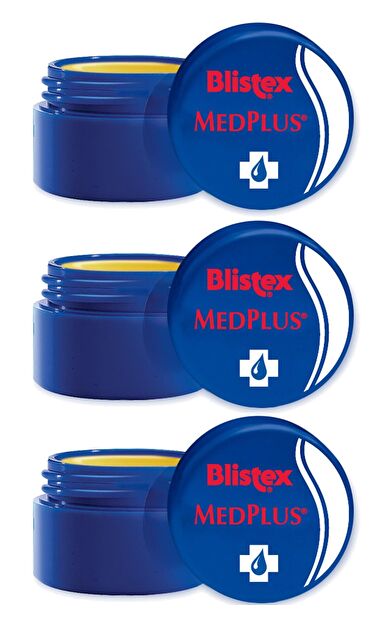 Blistex Kuruyan Ve Çatlayan Dudaklara Yoğun Bakım (kavanoz) Medplus Jar 7 Ml X 3