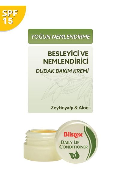 Daily Lip Conditioner - Yoğun Nemlendirme Etkili Günlük Dudak Bakım Kremi
