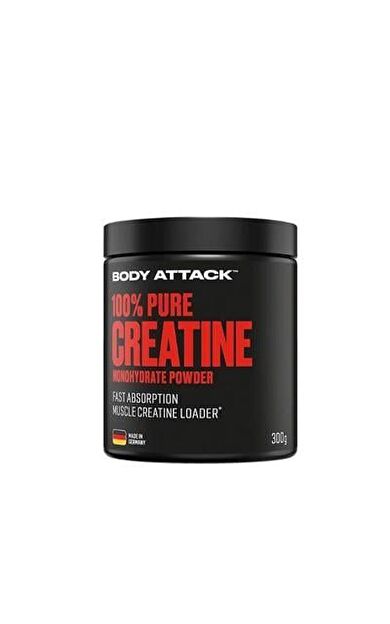Body Attack 100% Pure Creatine Monohydrate Powder 300 Gr