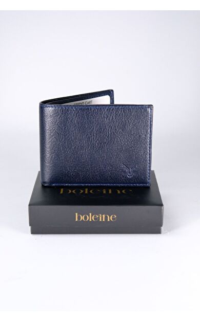 Boleine Erkek Deri Cüzdan Uranos BL2005 Lacivert