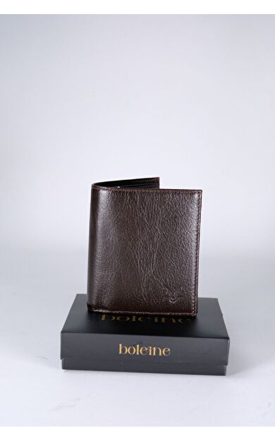 Boleine Erkek Deri Cüzdan Pontos BL2004 Acı kahve