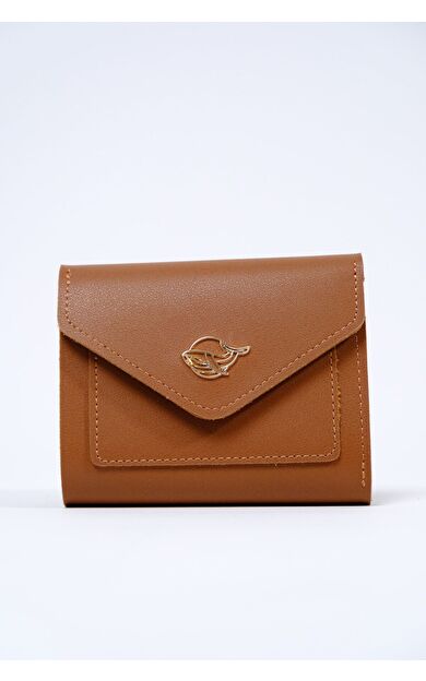 Boleine Kadın Orta Boy Cüzdan Hera BL2001 Taba