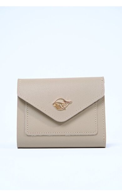 Boleine Kadın Orta Boy Cüzdan Hera BL2001 Bej