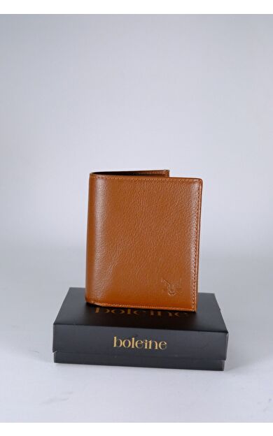 Boleine Erkek Deri Cüzdan Pontos BL2004 Taba