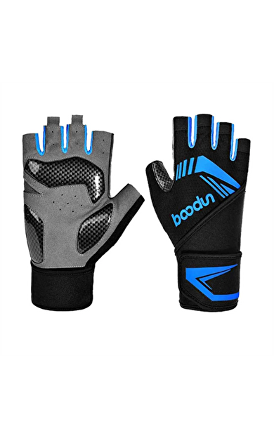 Boodun Profesyonel Fitness Ağırlık Eldiveni EP00NV-83-C-MAVI
