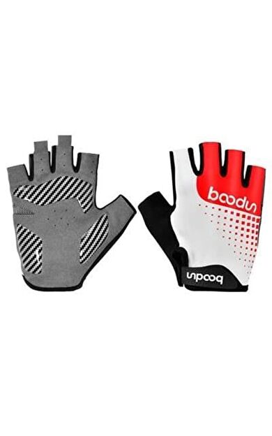 Boodun Profesyonel Mtb Bisiklet Eldiveni EP00NZ-87-C-KIRMIZI