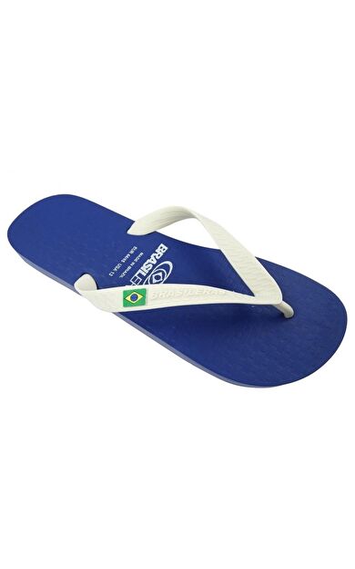 Brasileras Classic Combi Kadın Terlik 35-42 CBCCB241435-42BLWHT