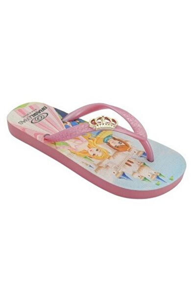 Brasileras Printed Çocuk Terlik 27-34 CBMSTO2327-34GREN