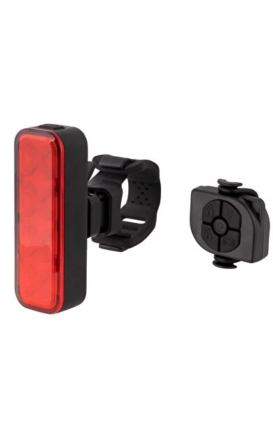 Briviga 300 Lümen Usb Şarjlı Akıllı Arka Lamba Sensör Uzaktan Kumanda E-Zil ve Alarm LW-R300 260021