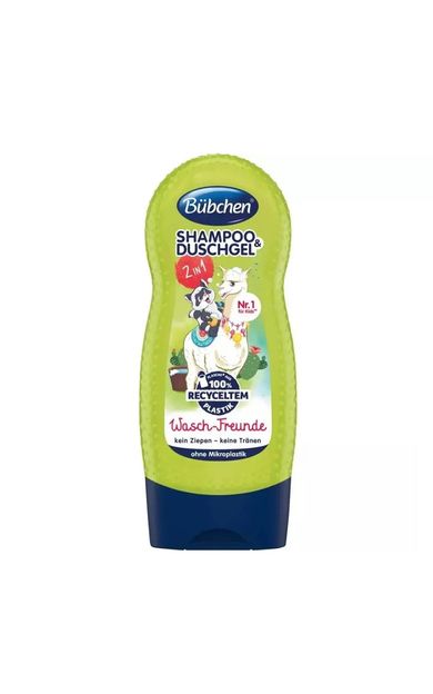 Bübchen Çocuk Şampuan&Duş Jeli 2 in 1 Wasch Friend 230 ml