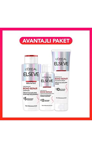 Elseve Bond Repair Serisi Avantajlı Paket