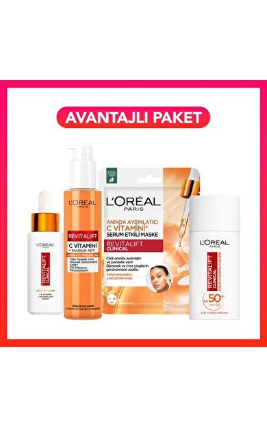 L'Oréal Paris Revitalift Clinical Serisi Avantajlı Paket