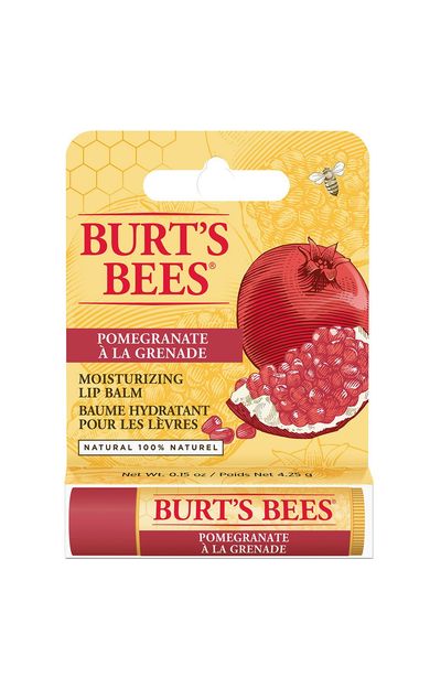 Burts Bees Nar Aromalı Dudak Bakım Kremi Blister Ambalaj -Pomegranate Lip Balm Blister 4,25 gr