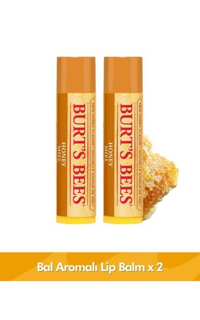 Burts Bees  Bal Aromalı Dudak Bakım Kremi Blister Ambalaj - Honey Lip Balm Blister 4,25 gr x 2 Adet