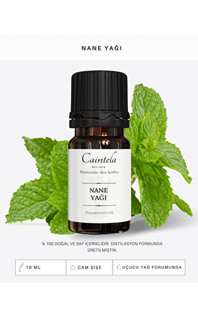 caintela Nane Yağı 10 ml - Cildinizin Beslenmesine Yardımcı %100 Doğal ve Saf