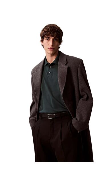 Calvin Klein LV040EM909 Ls Supima Cotton Solid Erkek Polo Tişört