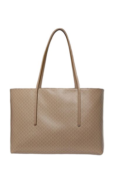 Calvin Klein LV04F3266G Emblem Aop Kadın Omuz Çanta