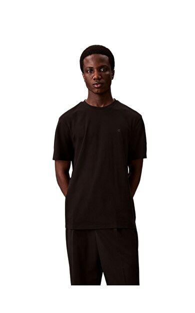 Calvin Klein LV04LB275G Ss Supima Chest Embeck Erkek Tişört