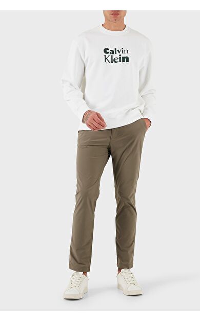 Calvin Klein LV04LD242 Ls Eu 350 Terry Calvin Bold Graph Erkek Sweatshirt