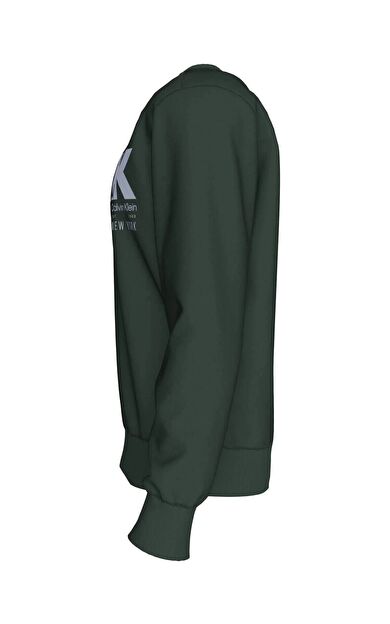 Calvin Klein LV04LD243 Ls Eu 350Terry Ck Overlap Erkek Sweatshirt