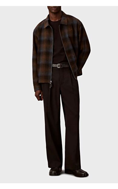 Calvin Klein LV04LD425 Ls Yd Wool Flannel Fz Erkek Ceket