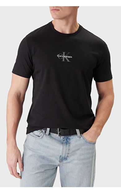 Calvin Klein LV04RB866G 30S Micro Monologo Graphic Erkek Tişört