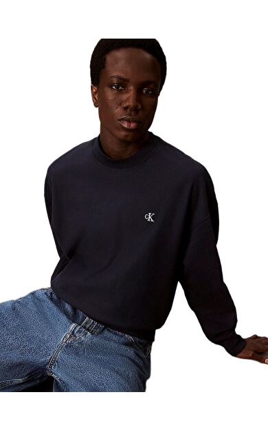 Calvin Klein LV04RC277 Premium Terry Monogram Cn Erkek Sweatshirt