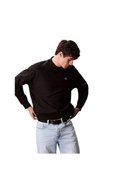 Calvin Klein LV04RC277 Premium Terry Monogram Cn Erkek Sweatshirt