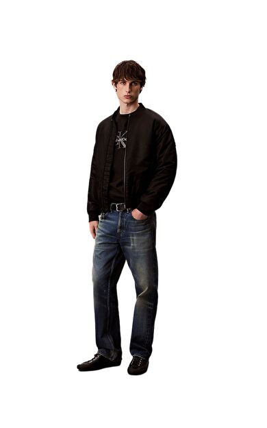 Calvin Klein LV04RD234 Ls Premium Terry Monologo Cn Erkek Sweatshirt