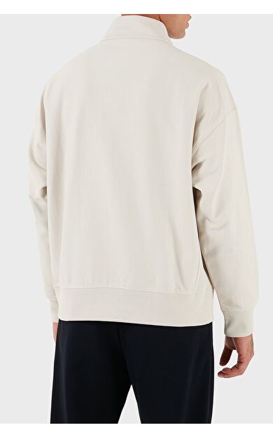 Calvin Klein LV04RD236 Ls Premium Terry Micro Monologo Erkek Sweatshirt