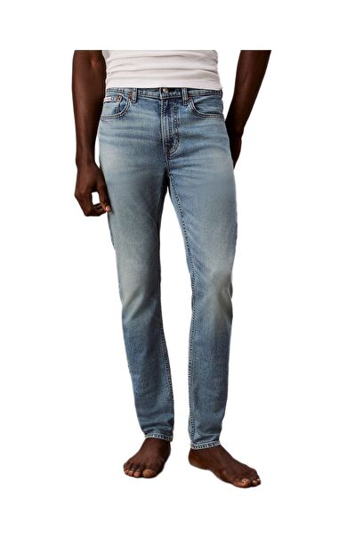 Calvin Klein LV04RE700G Slim Taper Dispatcher Erkek Denim Pantolon