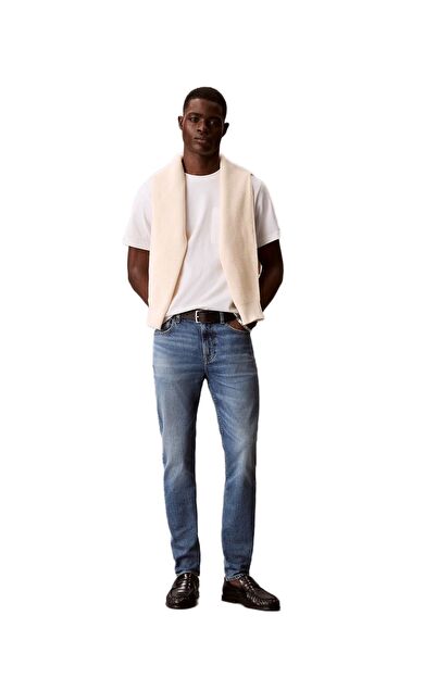 Calvin Klein LV04RF742G Slim Taper Erkek Jean Pantolon