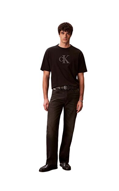 Calvin Klein LV04RF819G Elevated Monologo Erkek Tişört