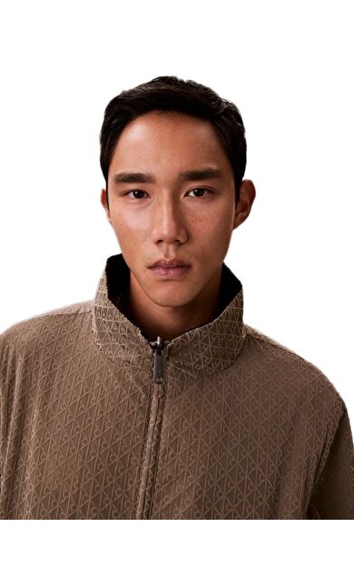 Calvin Klein LV14RE522G Ls Nylon Aop Unfilled Reversible Erkek Ceket