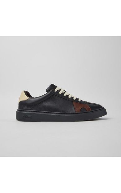 CAMPER Twins erkek siyah/çok renkli deri sneaker K101107-005