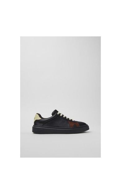 CAMPER Twins kadın siyah/çok renkli deri sneaker K201909-006