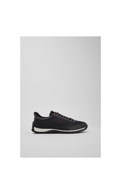 Camper Drift Walk kadın siyah/gri deri ve nubuk sneaker K201885-009