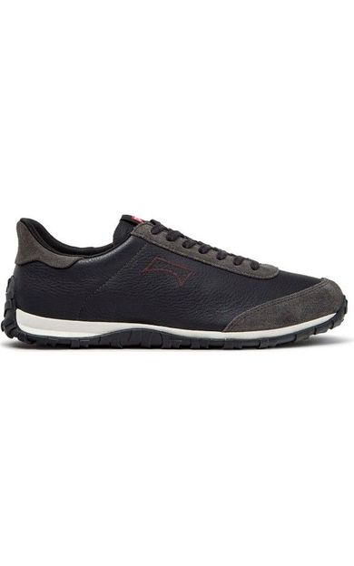 Camper Drift Walk erkek siyah/gri deri ve nubuk sneaker K101097-009