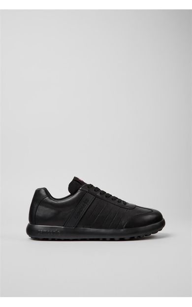 Camper Pelotas XLF erkek siyah deri günlük sneaker K100752-001