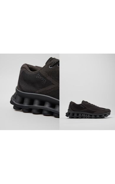 Camper Pelotissima erkek siyah/gri teknik sneaker K101109-006