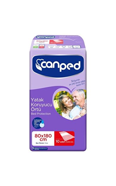 Canped Yatak Koruyucu 80X180 Cm 10'Lu