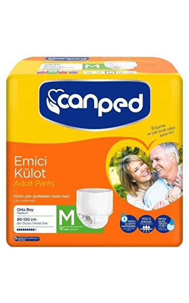 Canped Emici Külot Bez M 9 Adet