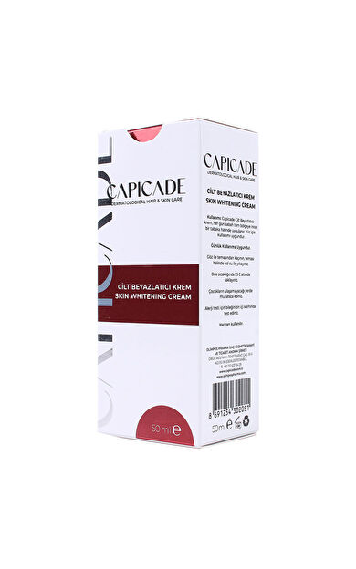 Capicade Cilt Beyazlatıcı Krem 50 ml