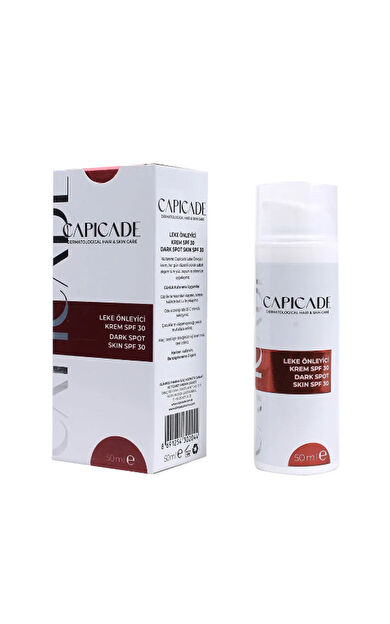 Capicade Leke Karşıtı Krem Spf 30 50 ml