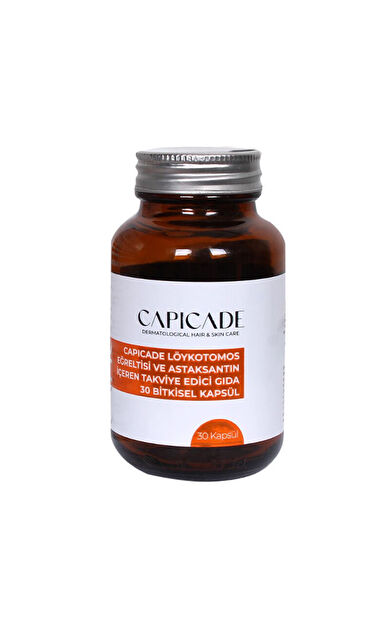 Capicade Löykotomos Eğreltisi ve Astaksantin İçeren Takviye Edici Gıda 30 Kapsül